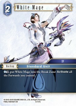 White Mage (8-117) Card Front