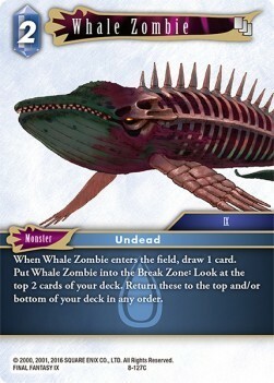 Whale Zombie (8-127) Card Front