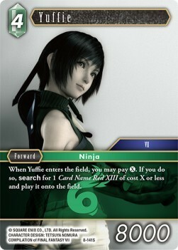 Yuffie (8-141) Card Front