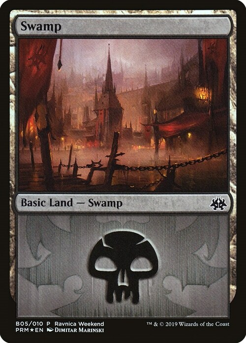Swamp Card Front