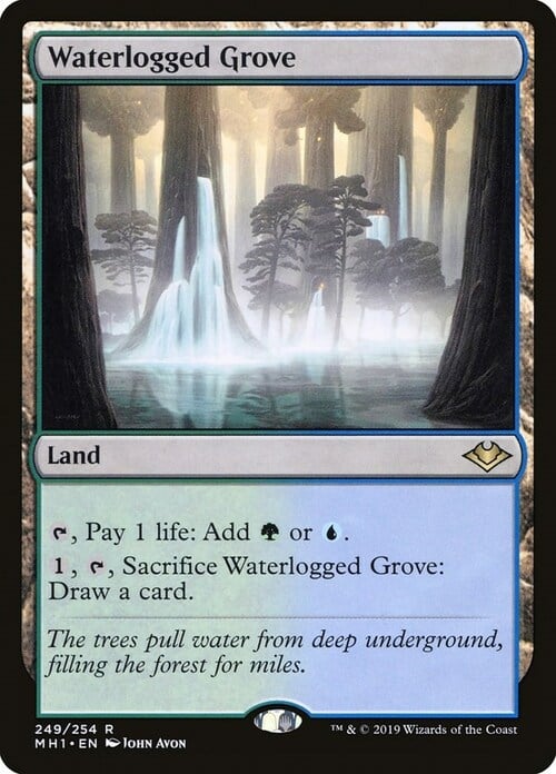 Waterlogged Grove Card Front