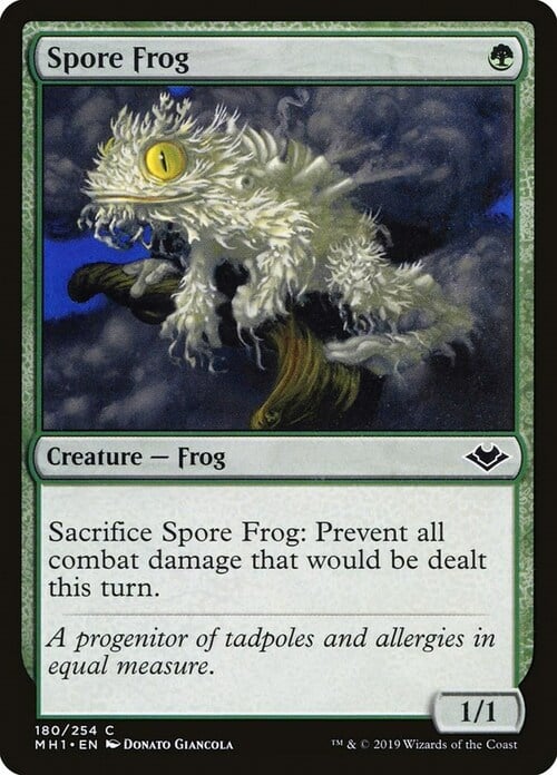 Spore Frog Card Front