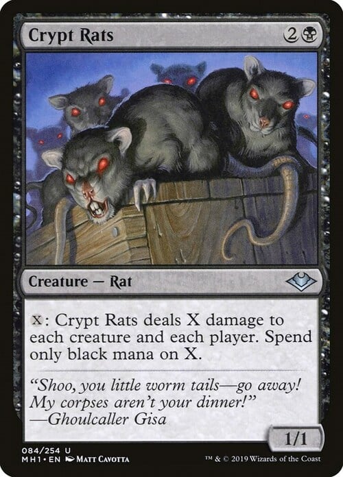 Ratas de la cripta Frente