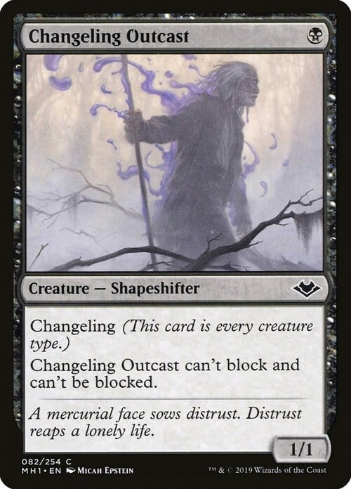 Changeling Outcast Card Front