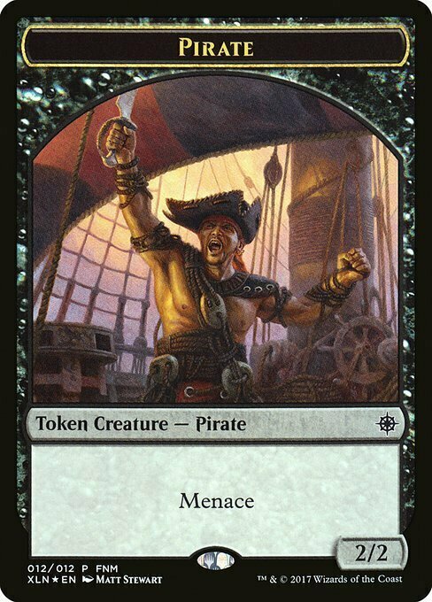 Pirate // Treasure Card Front