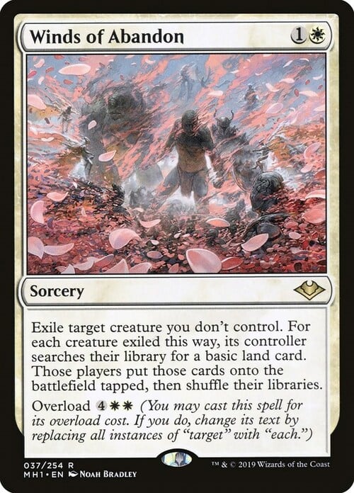 Winds of Abandon Card Front
