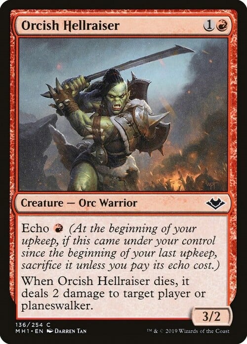Orcish Hellraiser Card Front