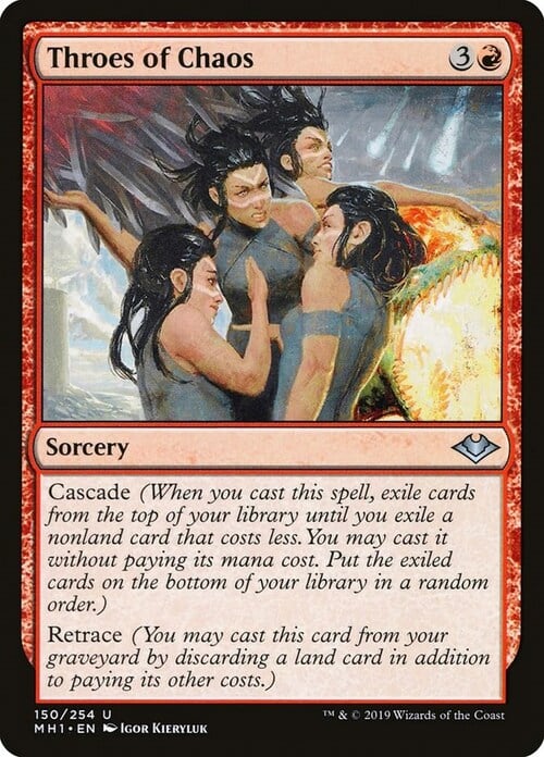 Throes of Chaos Card Front