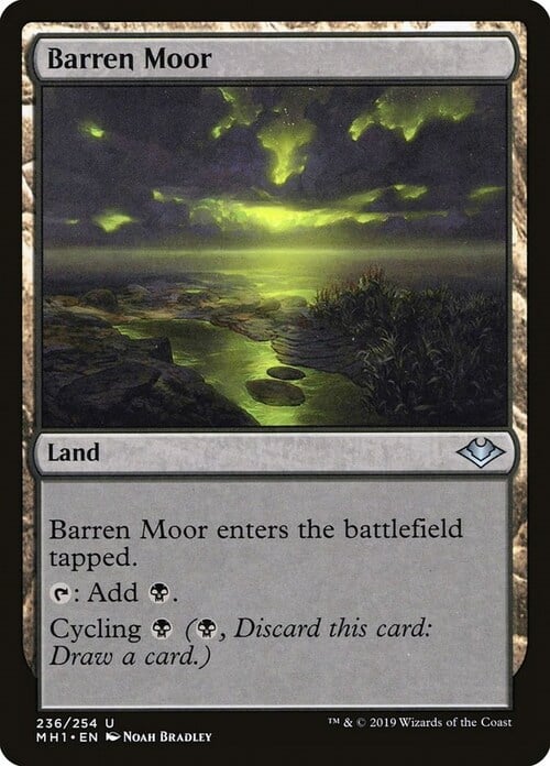 Barren Moor Card Front