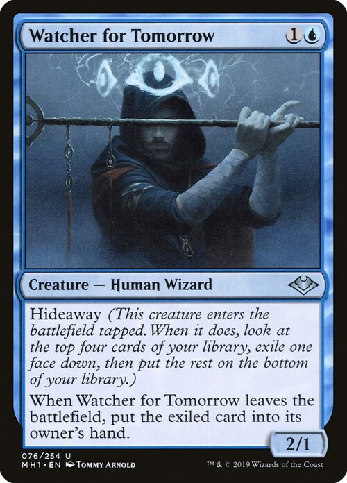 Watcher for Tomorrow Card Front