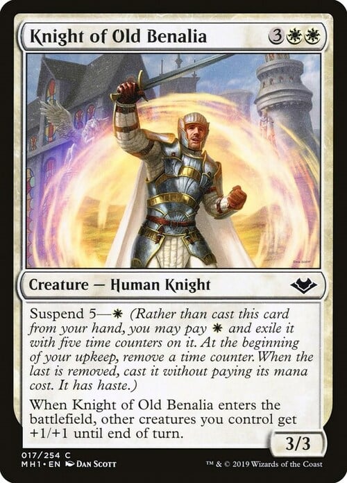 Knight of Old Benalia Card Front