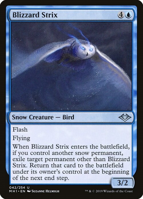 Blizzard Strix Card Front