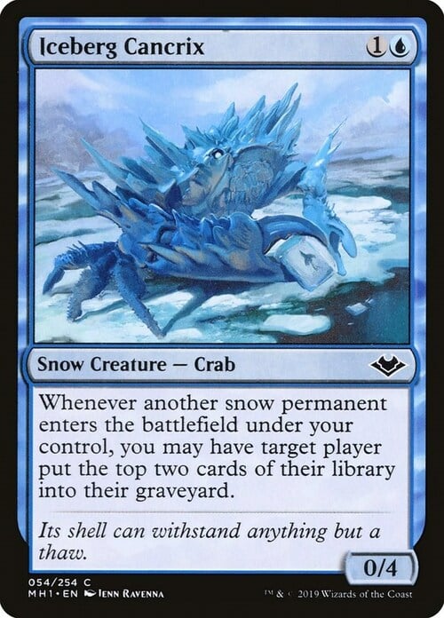 Iceberg Cancrix Card Front