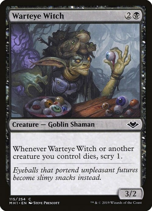Warteye Witch Card Front
