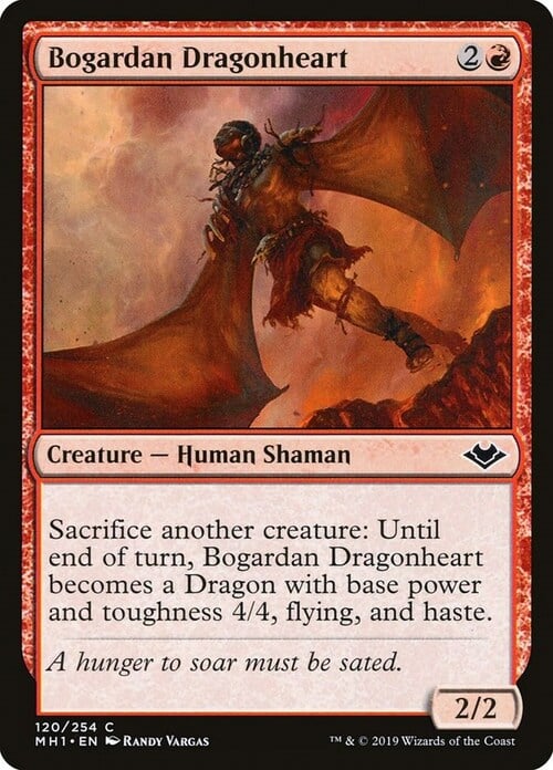 Bogardan Dragonheart Card Front