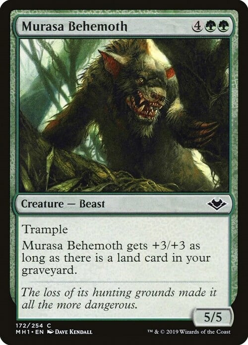 Behemoth di Murasa Card Front