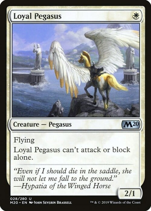 Loyal Pegasus Card Front