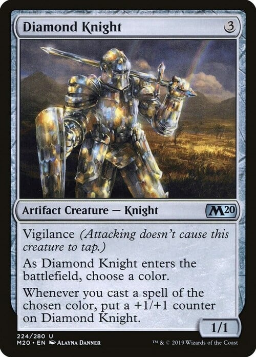 Diamond Knight Card Front