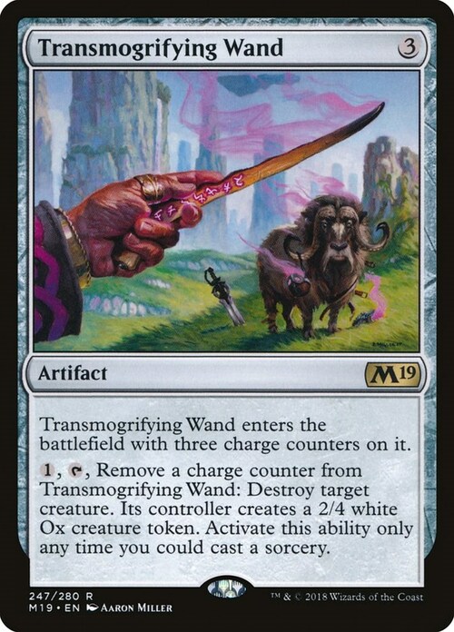 Transmogrifying Wand Card Front