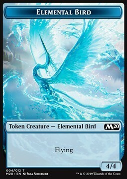 Elemental Bird Card Front