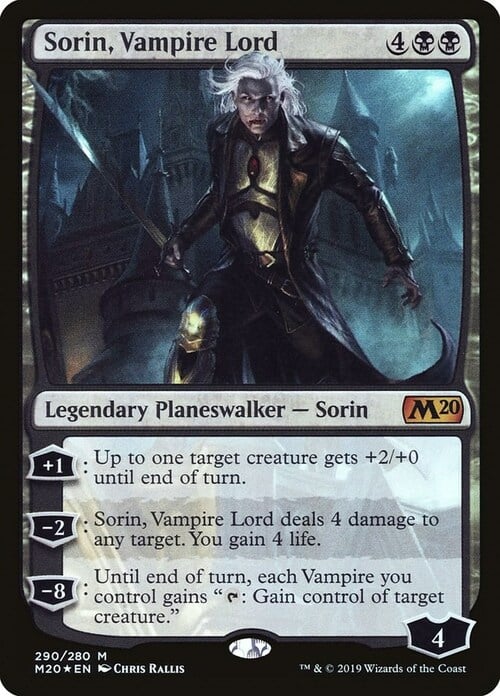 Sorin, Vampire Lord Card Front