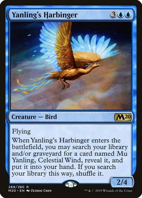 Yanling's Harbinger Card Front