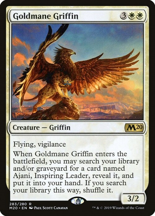 Goldmane Griffin Card Front