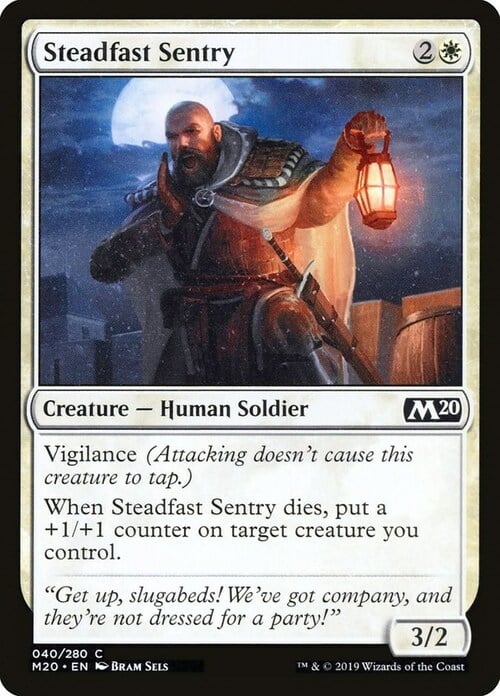 Steadfast Sentry Card Front