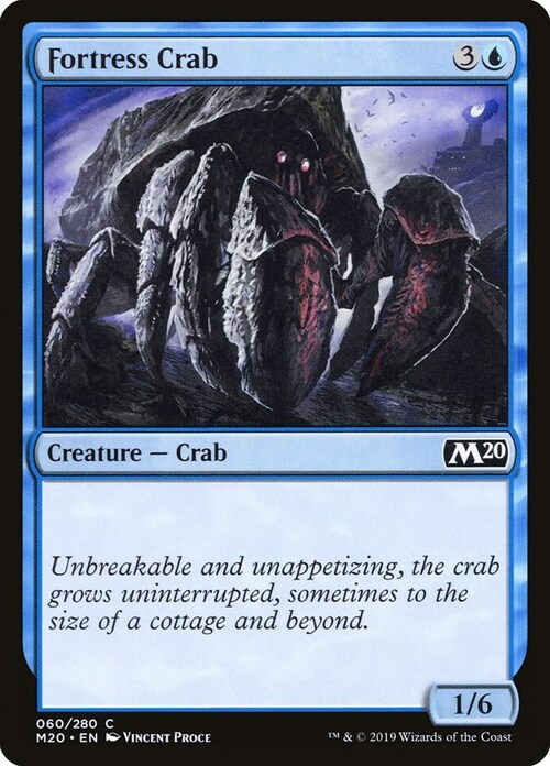 Fortress Crab Card Front