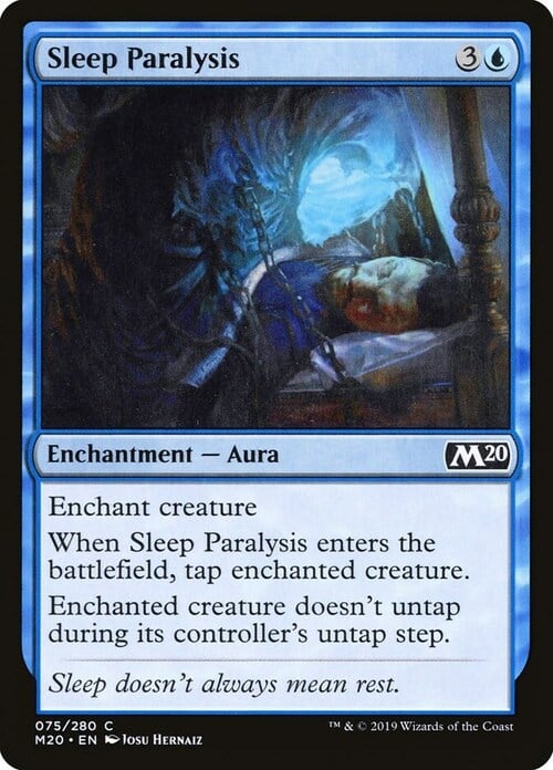 Sleep Paralysis Card Front