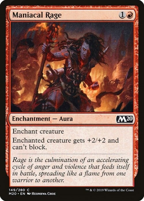 Furia Maniacale Card Front