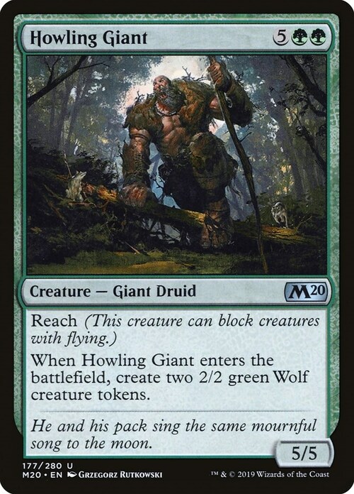 Howling Giant Card Front