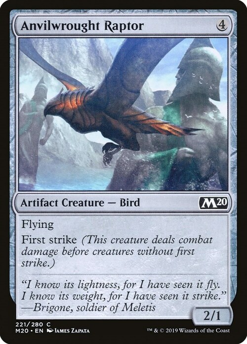 Anvilwrought Raptor Card Front