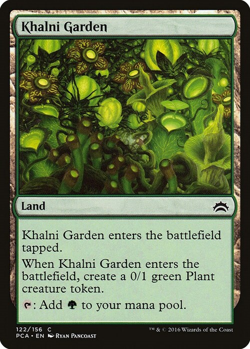 Giardino di Khalni Card Front