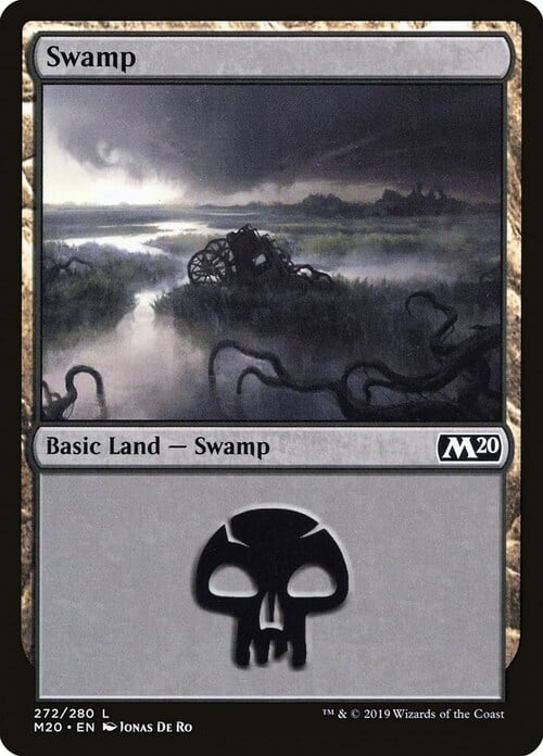 Swamp Card Front
