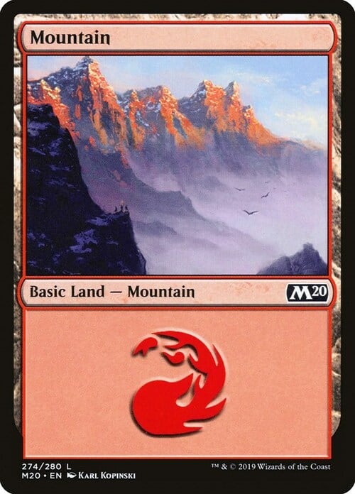 Mountain Card Front