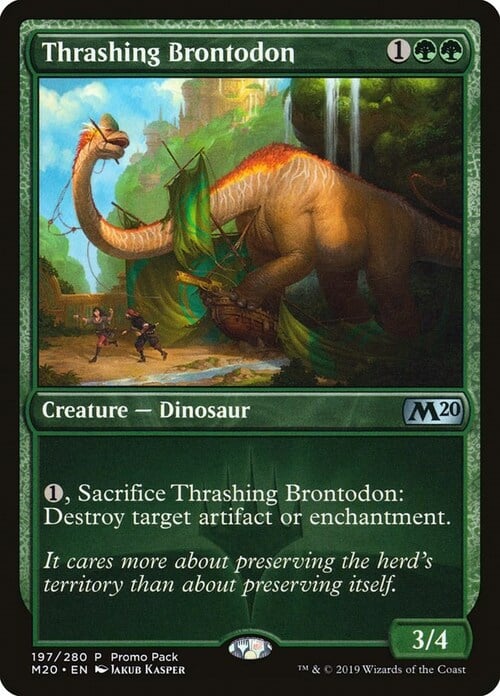 Brontodonte Devastatore Card Front