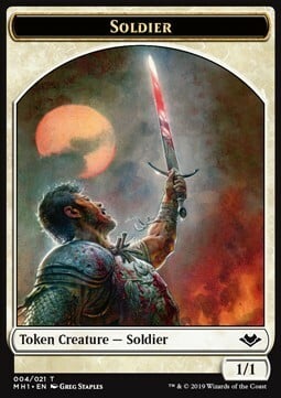Soldier // Construct Card Front