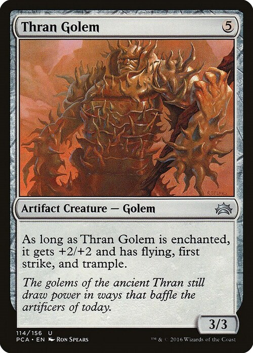 Golem Thran Card Front