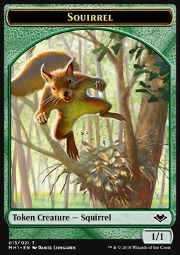Squirrel // Goblin Card Front