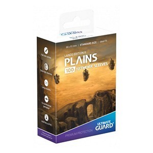 Lands Edition II: 100 Plains Sleeves