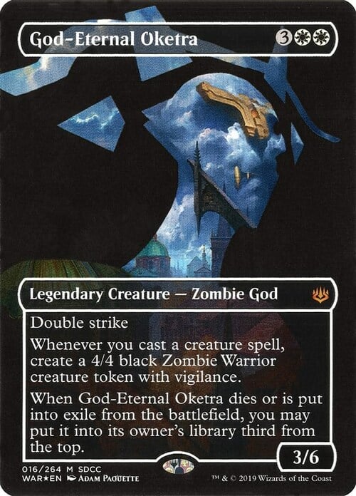 Oketra, Dea Eterna Card Front