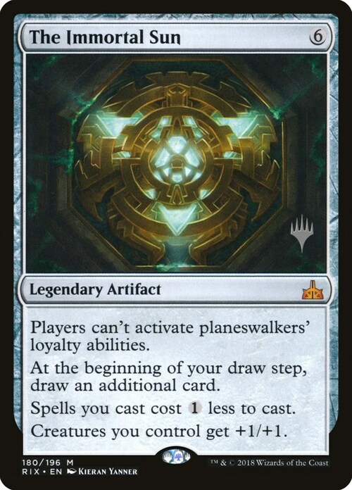 The Immortal Sun Card Front