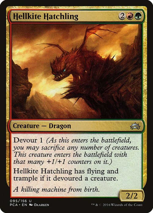 Hellkite Hatchling Card Front