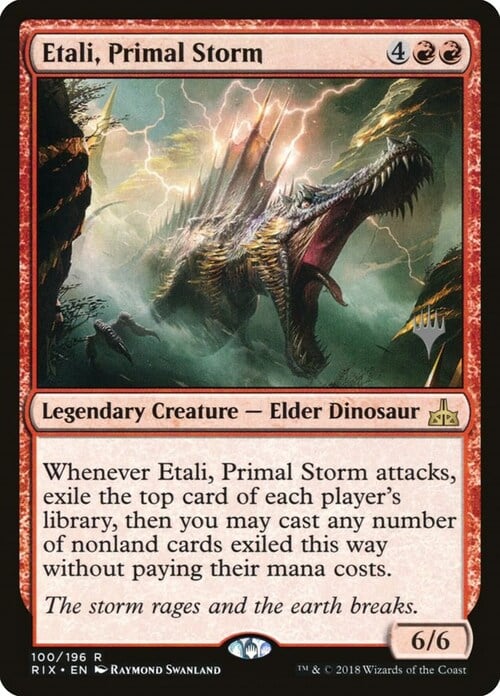 Etali, Tempesta Primordiale Card Front
