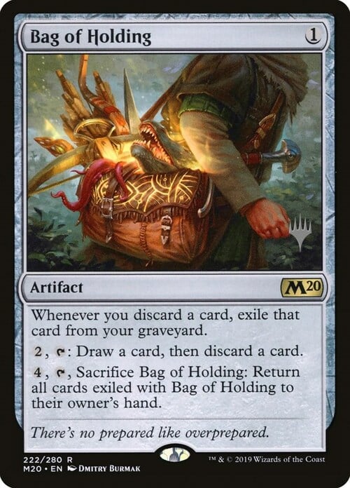 Bag of Holding Card Front