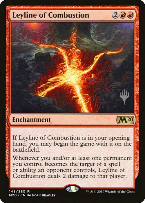 Leyline of Combustion Card Front