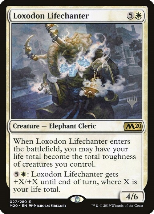 Loxodon Lifechanter Card Front