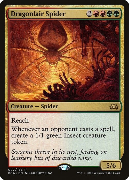Dragonlair Spider Card Front