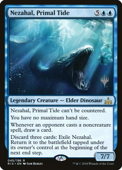 Nezahal, Primal Tide Card Front